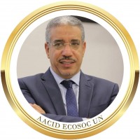معالي الوزير عزيز رباح  مستشار الشؤون الدولية في المجلس وزير سابق الممكلة المغربية -- His Excellency Minister Aziz Rabah, Advisor for International Affairs in the Council, is a former minister Kingdom of Morocco